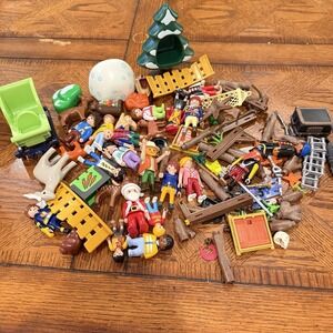 Mega Lot Playmobil Pieces People Vehicles & Animals Christmas Advent Pirates